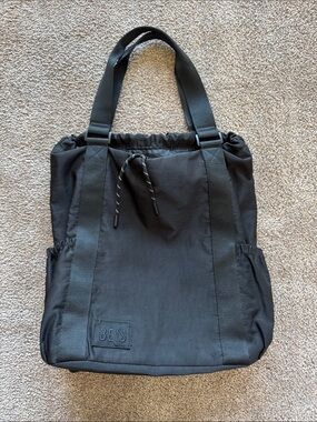 BEIS Black Sport Tote
